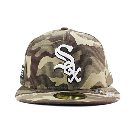 ニューエラ キャップ 59FIFTY シカゴ ホワイトソックス 2020 MLB ARMED FORCES STARS N STRIPES FITTED CAP