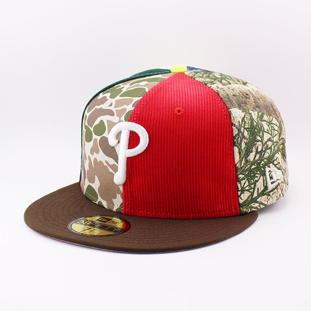 CHASE B. ニューエラ 59FIFTY フィラデルフィア フィリーズ MLB MAXIMAL COLLECTION FITTED CAP