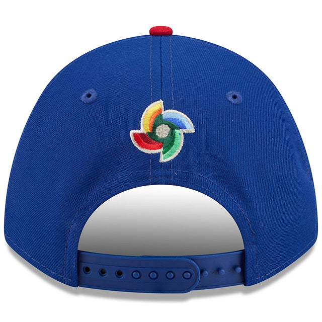 ニューエラ キャップ 9FORTY M-CROWN A-FRAME WBC プエルトリコ 2026 WORLD BASEBALL CLASSIC SNAPBACK CAP BLUE
