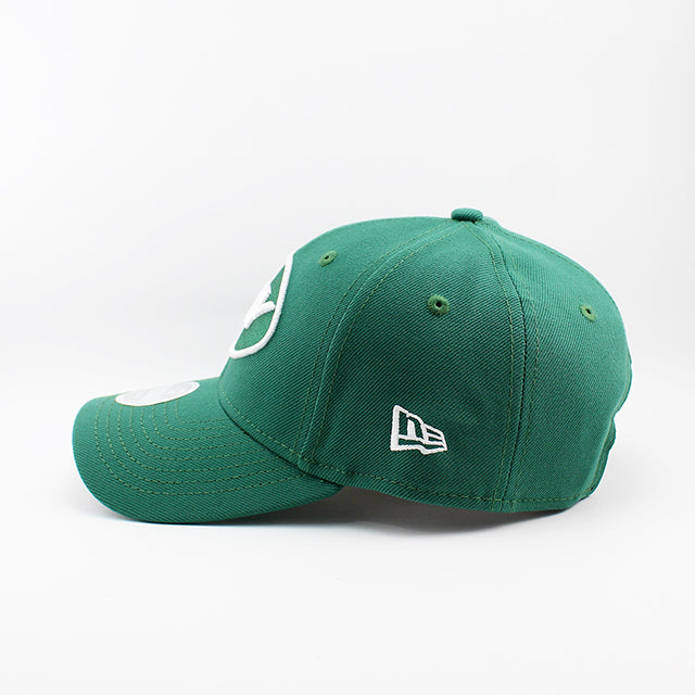 女性用 ニューエラ キャップ 9FORTY ストラップバック WOMENS ニューヨーク ジェッツ STRAPBACK CAP GREEN