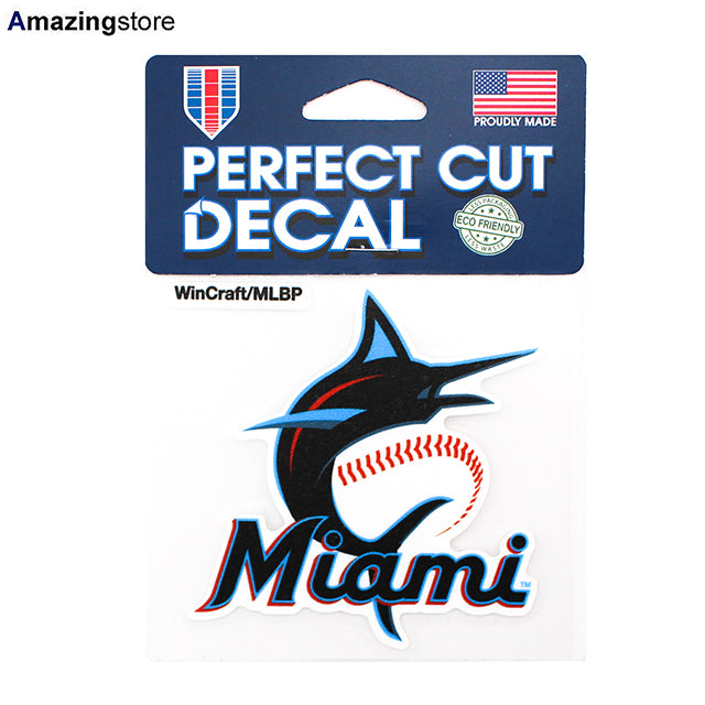 ウィンクラフト ステッカー マイアミ マーリンズ MLB PERFECT CUT DECAL WINCRAFT