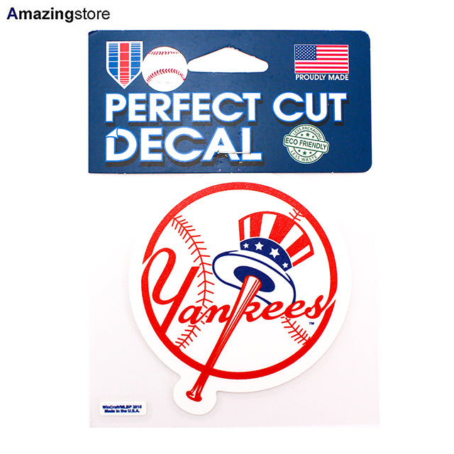 ウィンクラフト ステッカー 二ューヨーク ヤンキース MLB PERFECT CUT DECAL WINCRAFT