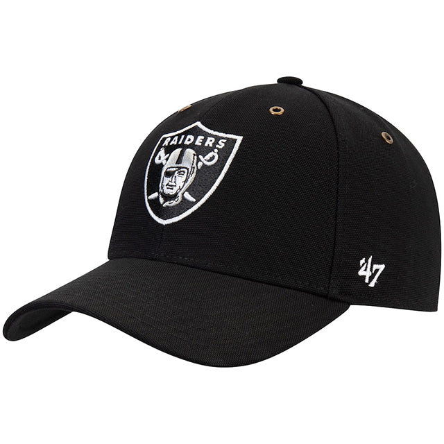 即日発送 47ブランド NFL カーハート ラスベガス レイダース CARHARTT 47BRAND CLEAN UP SNAPBACK CAP BLACK