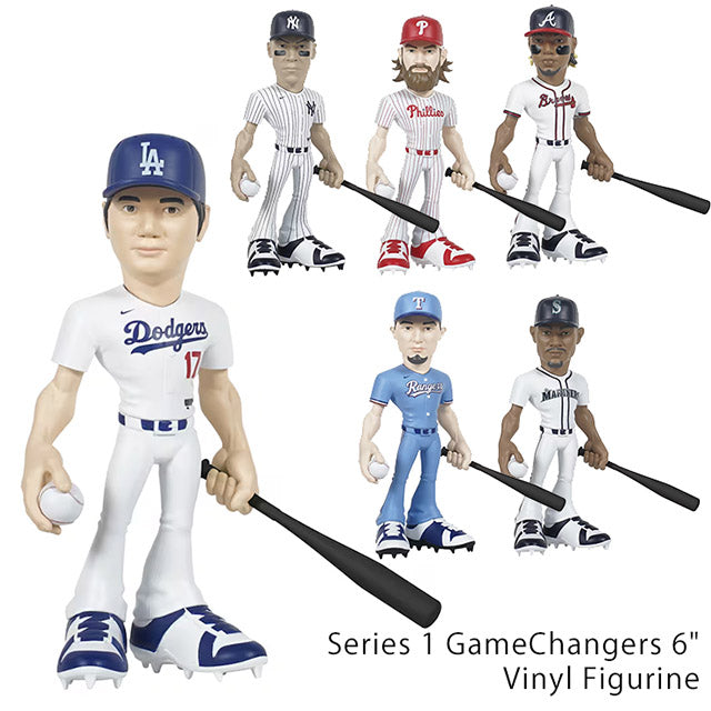 大谷翔平他 MLB プレイヤー 海外取寄 フィギュア SERIES 1 GAMECHANGER 6" VINYL FIGURINE