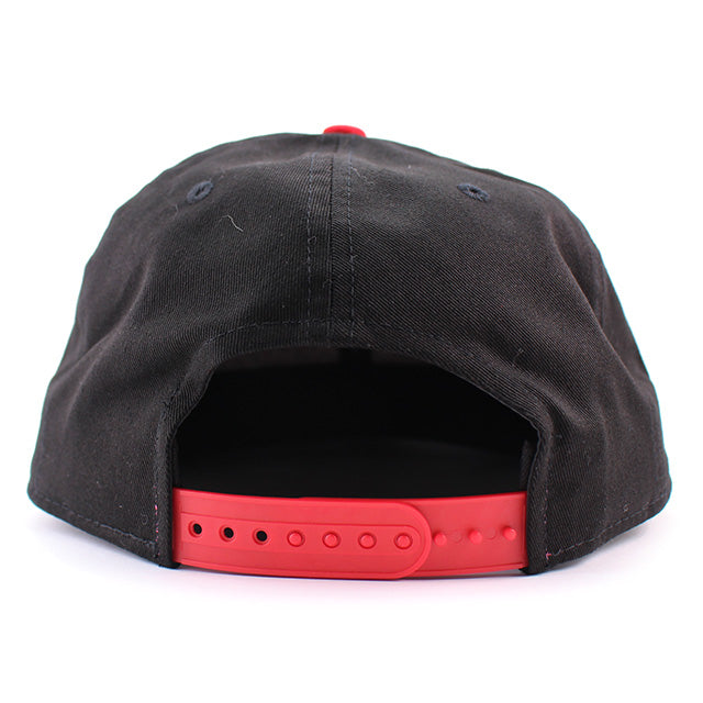 ニューエラ キャップ 9FIFTY シカゴ ブラックホークス NHL 2T CHARZ SNAPBACK CAP BLACK RED NEW ERA CHICAGO BLACKHAWKS