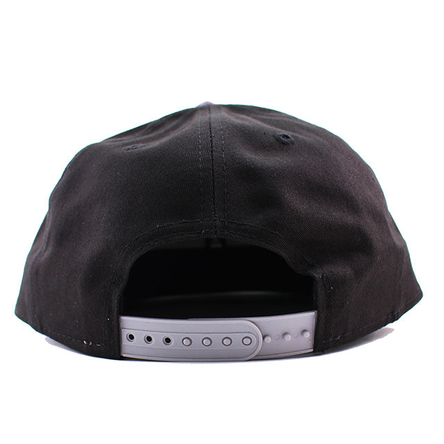 ニューエラ キャップ 9FIFTY サンアントニオ スパーズ NBA WORDSTRIPE SNAPBACK CAP BLACK GREY