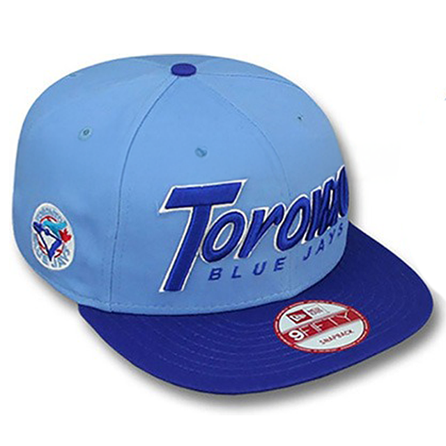 ニューエラ キャップ 9FIFTY スナップバック トロント ブルージェイズ MLB COOP SNAP-IT-BACK SNAPBACK CAP SKY ROYAL