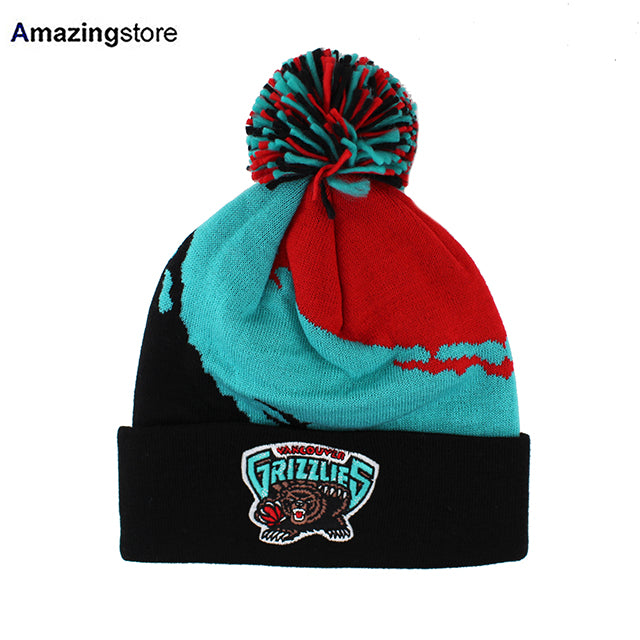 ミッチェル&ネス ニット ビーニー バンクーバー グリズリーズ NBA PAINTBRUSH BEANIE MULTI