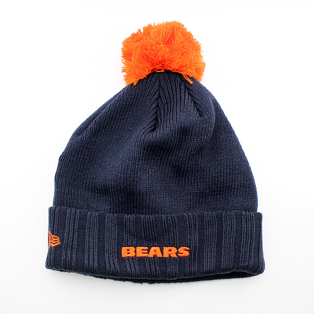 ニューエラ ニットキャップ ビーニー シカゴ ベアーズ NFL SUPER BOWL PATCHES KNIT CAP BEANIE NAVY