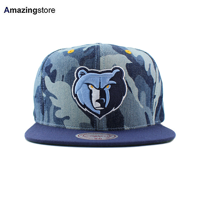 ミッチェル&ネス スナップバック キャップ メンフィス グリズリーズ NBA DENIM-CAMO SNAPBACK CAP MULTI
