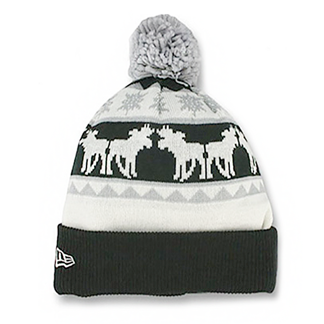 ニューエラ ニットキャップ ビーニー シカゴ ホワイトソックス MLB THE MOOSER KNIT BEANIE BLACK