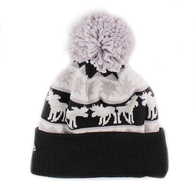 ニューエラ ニットキャップ ビーニー シカゴ ホワイトソックス MLB THE MOOSER KNIT BEANIE BLACK