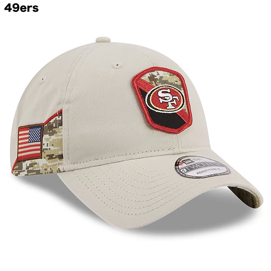2023 NFL ベテランズデー選手着用 ニューエラ キャップ 9TWENTY NFL 2023 SALUTE-TO-SERVICE STRAPBACK CAP NEW ERA