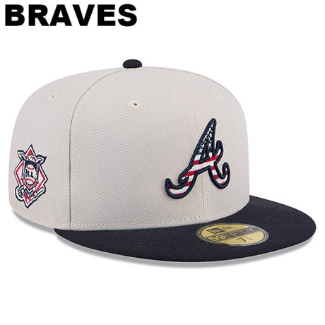 独立記念日モデル ニューエラ キャップ 59FIFTY MLB 2024 JULY 4TH FITTED CAP KHAKI