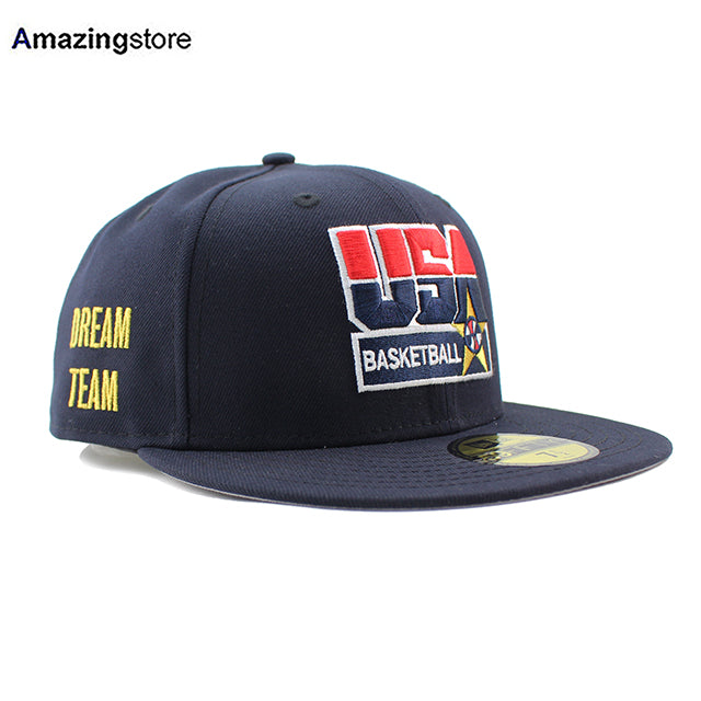 USA代表 ドリームチーム ニューエラ キャップ USA BASKETBALL DREAM TEAM FITTED CAP NAVY