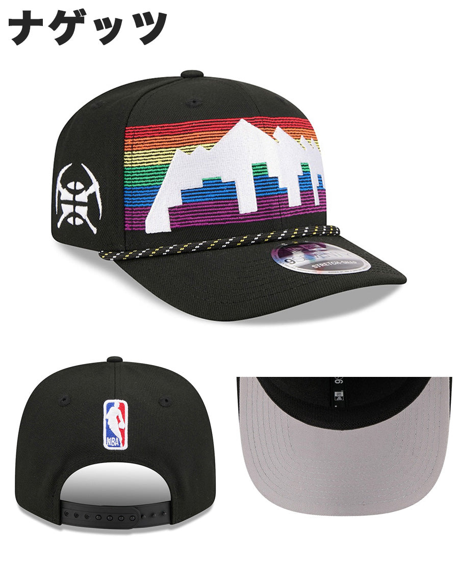 ニューエラ キャップ 9SEVENTY 2025 NBA CITY EDITION STRETCH SNAPBACK CAP NEW ERA