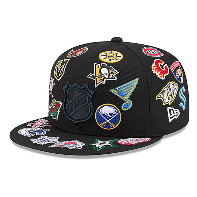 ニューエラ キャップ 59FIFTY NHL ALL-OVER FITTED CAP