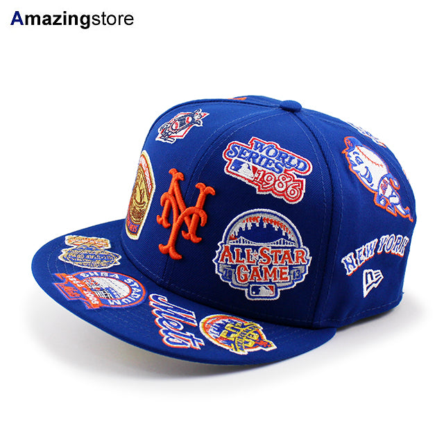 ニューエラ キャップ 59FIFTY ニューヨーク メッツ MLB ALL-OVER FITTED CAP