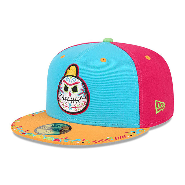 ニューエラ キャップ 59FIFTY アルトゥーナ カーブ MiLB FITTED CAP BLUE PINK ORANGE
