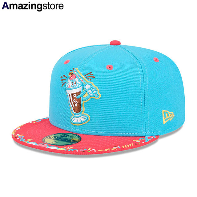 ニューエラ キャップ 59FIFTY コロンバス クリッパーズ MiLB FITTED CAP BLUE PINK