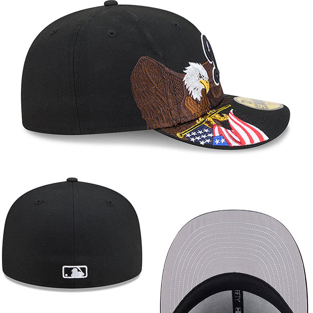 ニューエラ キャップ PC59FIFTY ロサンゼルス ドジャース MLB PRE-CURVED AMERICAN EAGLE FITTED CAP