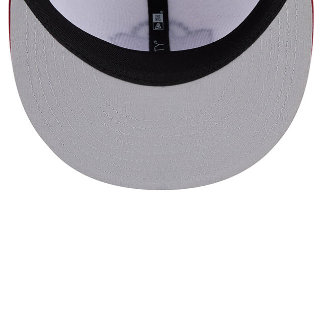 ニューエラ キャップ 59FIFTY アルトゥーナ カーブ MiLB FITTED CAP WHITE NAVY BURGUNDY