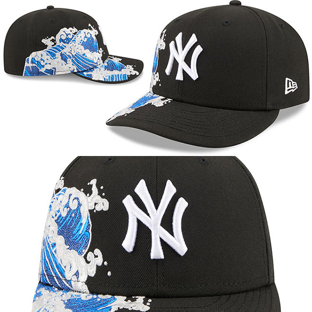 ニューエラ キャップ PC59FIFTY ニューヨーク ヤンキース MLB PRE-CURVED SURF THE WAVE FITTED CAP