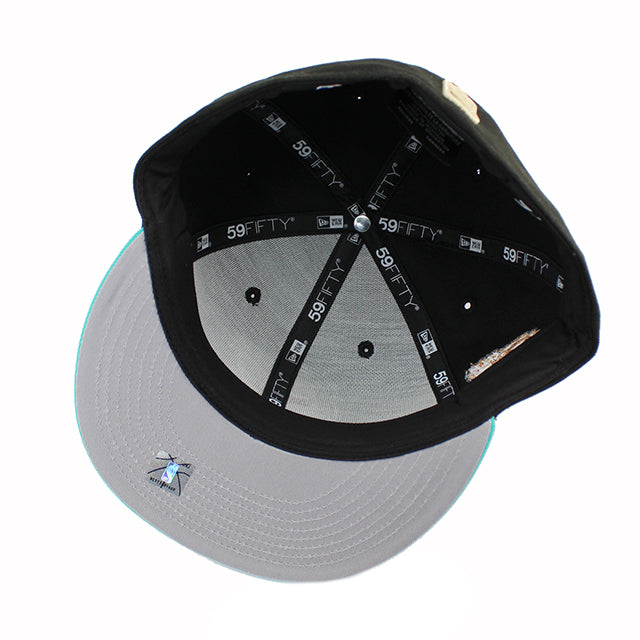 ニューエラ キャップ 59FIFTY メンフィス グリズリーズ 2024-25 CLASSIC EDITION JERSEY HOOK FITTED CAP BLACK-TEAL