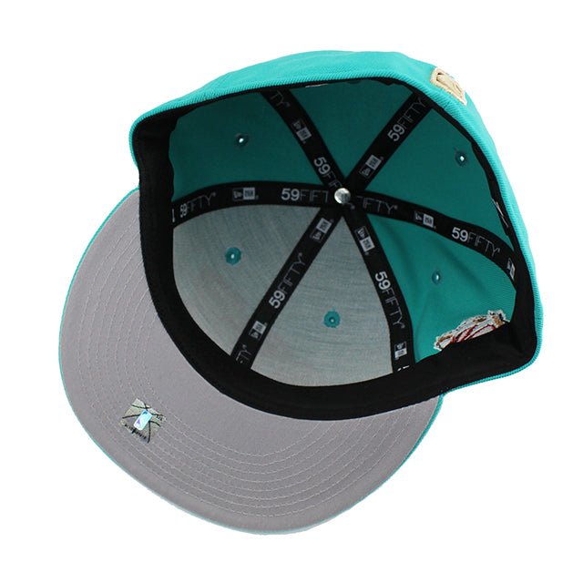 ニューエラ キャップ 59FIFTY メンフィス グリズリーズ 2024-25 CLASSIC EDITION JERSEY HOOK FITTED CAP TEAL