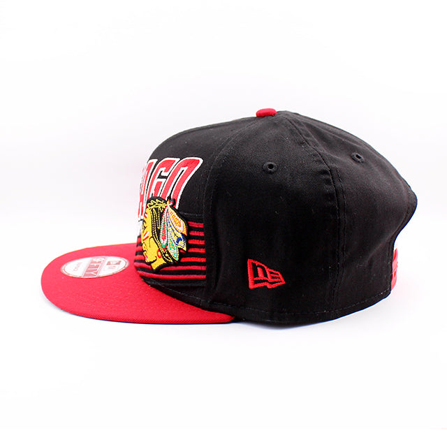 ニューエラ キャップ 9FIFTY スナップバック シカゴ ブラックホークス NHL STILL ANGLIN SNAPBACK CAP