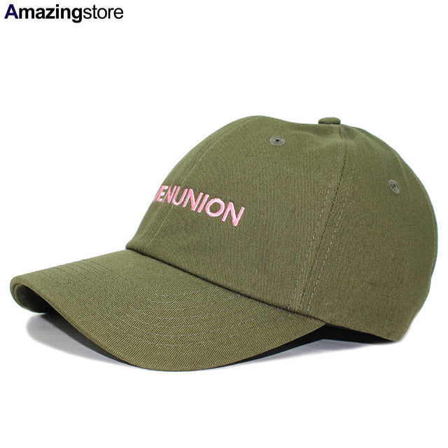 7ユニオン 7U PARALLEL STRAPBACK CAP OLIVE