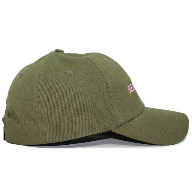 7ユニオン 7U PARALLEL STRAPBACK CAP OLIVE