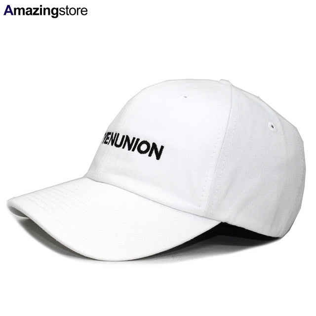 7ユニオン 7U PARALLEL STRAPBACK CAP WHITE