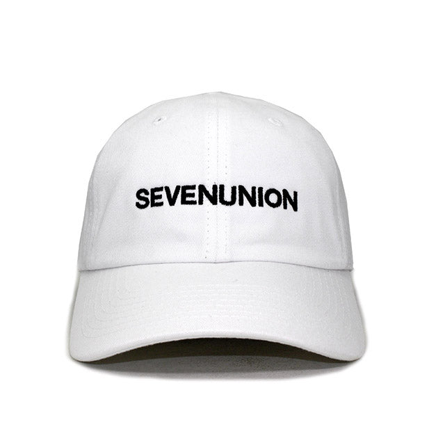 7ユニオン 7U PARALLEL STRAPBACK CAP WHITE