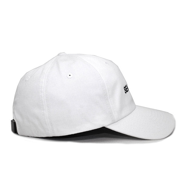 7ユニオン 7U PARALLEL STRAPBACK CAP WHITE