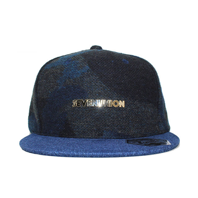 7ユニオン ストラップバック FORCES STRAPBACK CAP NAVY-LT DENIM