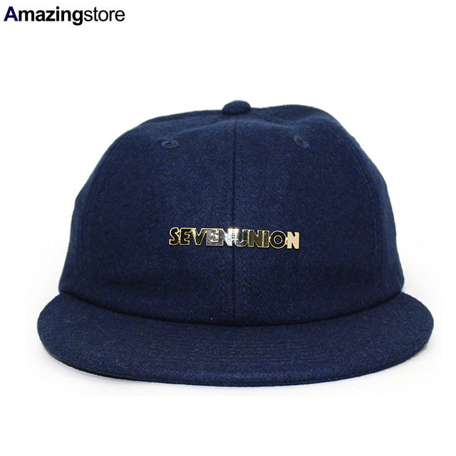 7ユニオン ストラップバック SU METAL NEW BALL STRAPBACK CAP NAVY