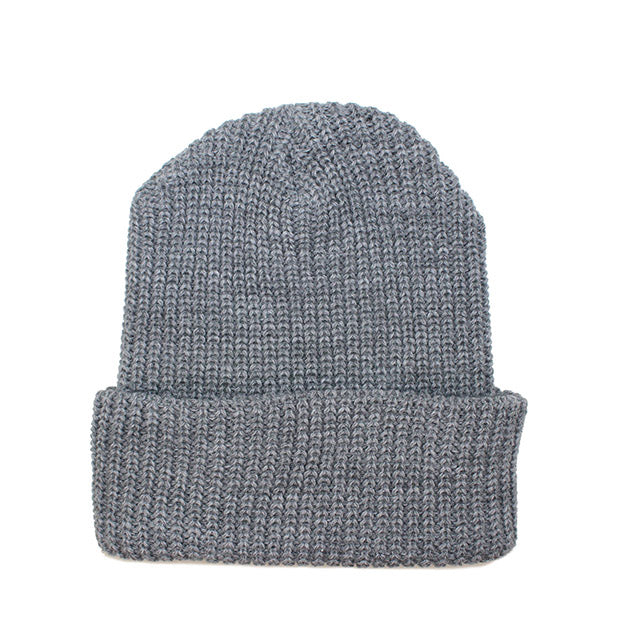 7ユニオン ニット帽ビーニー CHUNKY BEANIE CAP GREY