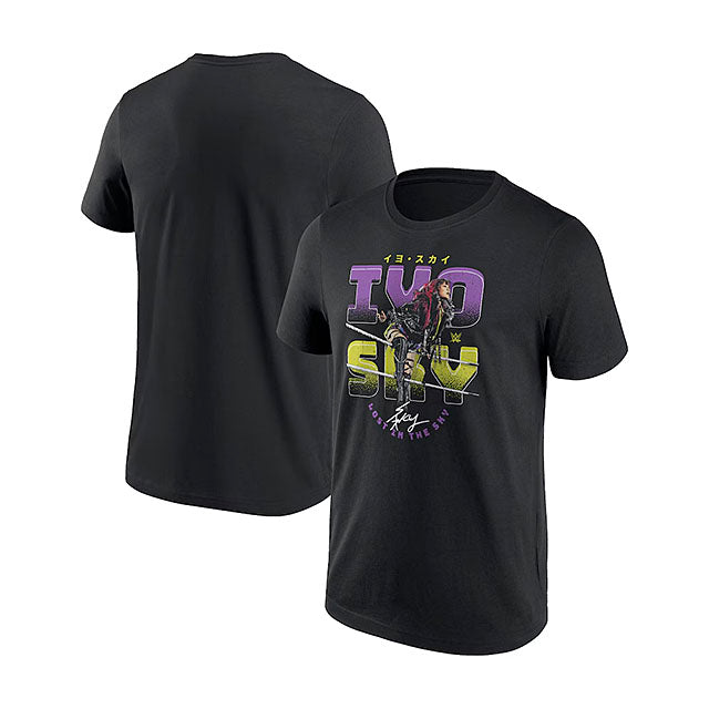 海外取寄 イヨ スカイ WWE Tシャツ ROPES T-SHIRT BLACK