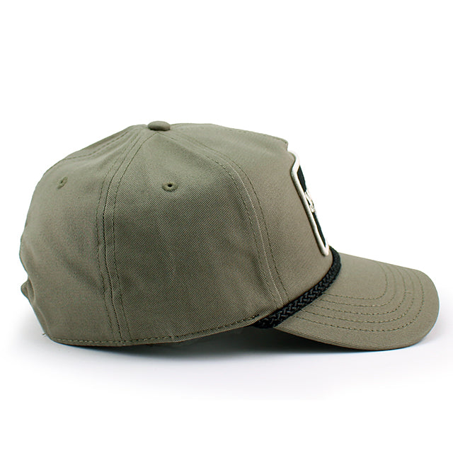 アメリカンニードル ジャック ダニエルズ スナップバック JACK DANIELS ROSCOE SNAPBACK CAP OLIVE