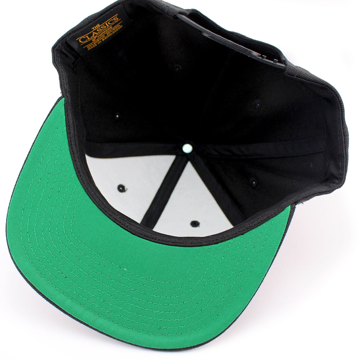 JAPAN CITY-SERIES HARAJUKU OLD ENGLISH SNAPBACK CAP BLACK