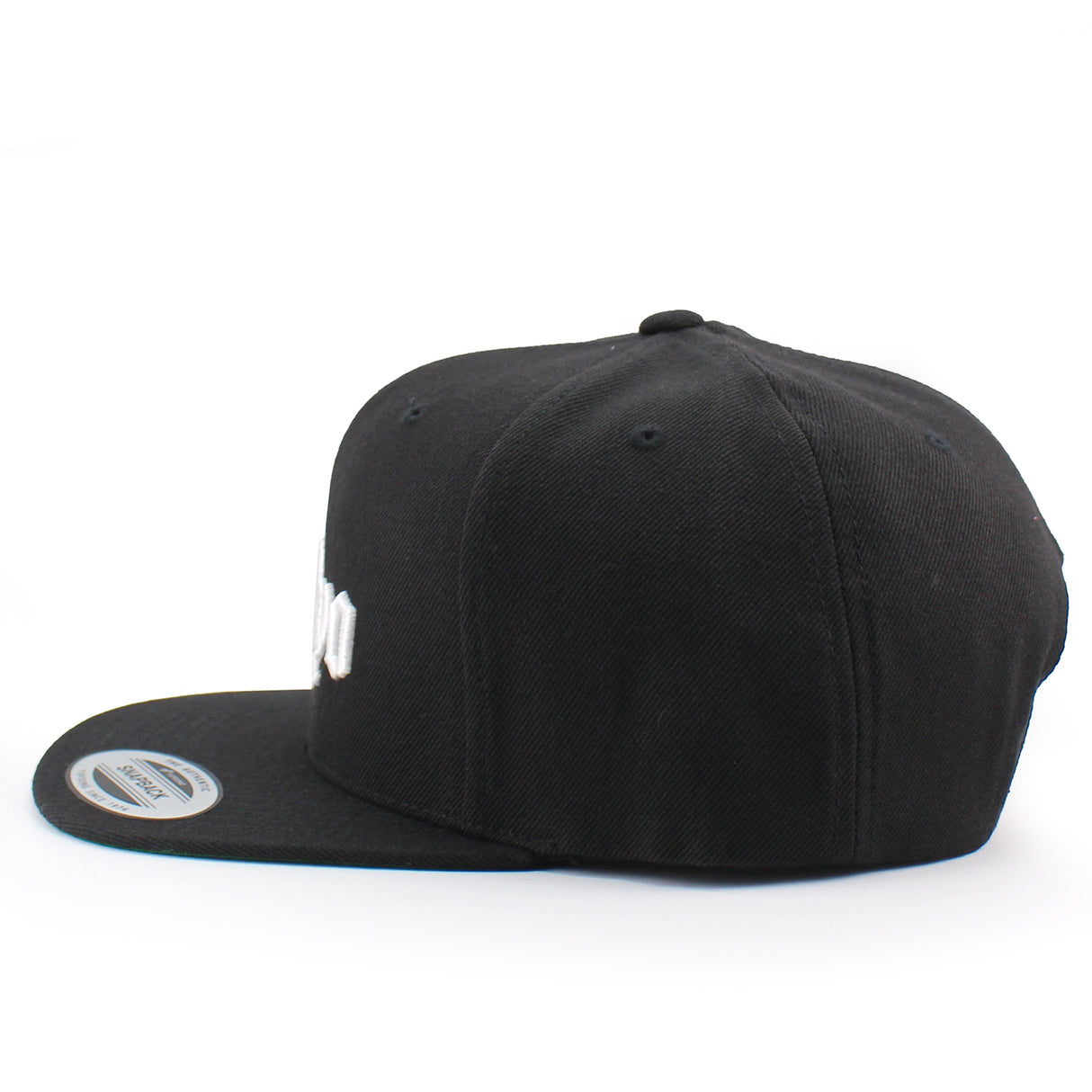 JAPAN CITY-SERIES HARAJUKU OLD ENGLISH SNAPBACK CAP BLACK
