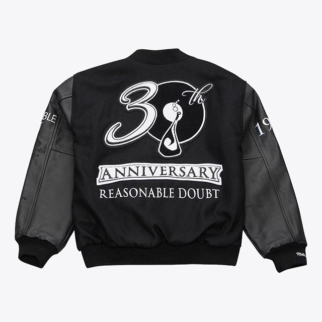 JAY-Z リーズナブル ダウト30周年記念 海外取寄 ミッチェル&ネス x ニューヨーク ヤンキース ジャケット JAY-Z30 REASONABLE DOUBT VARSITY JACKET BLACK