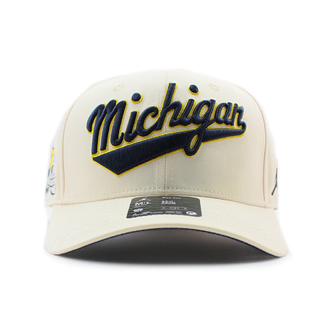 ジョーダンブランド キャップ ミシガン ウォルバリンズ NCAA RISE ADJUSTABLE CAP CHROME