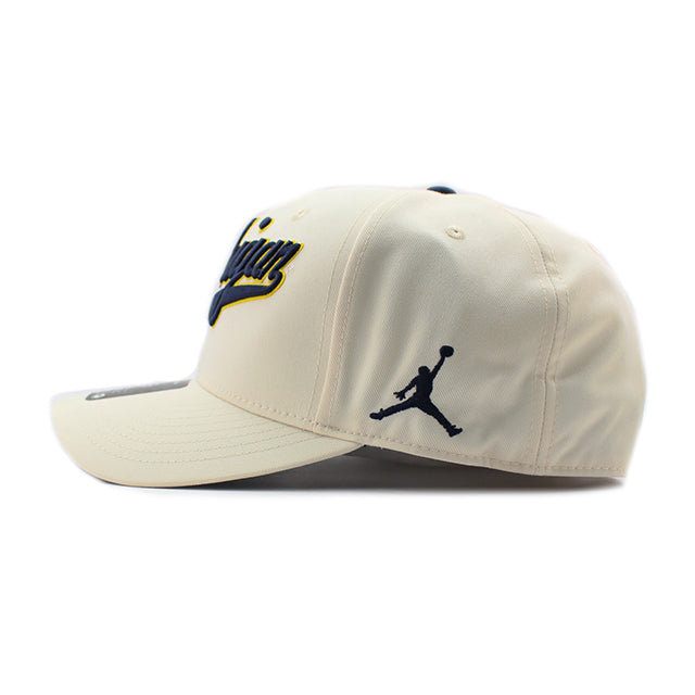 ジョーダンブランド キャップ ミシガン ウォルバリンズ NCAA RISE ADJUSTABLE CAP CHROME