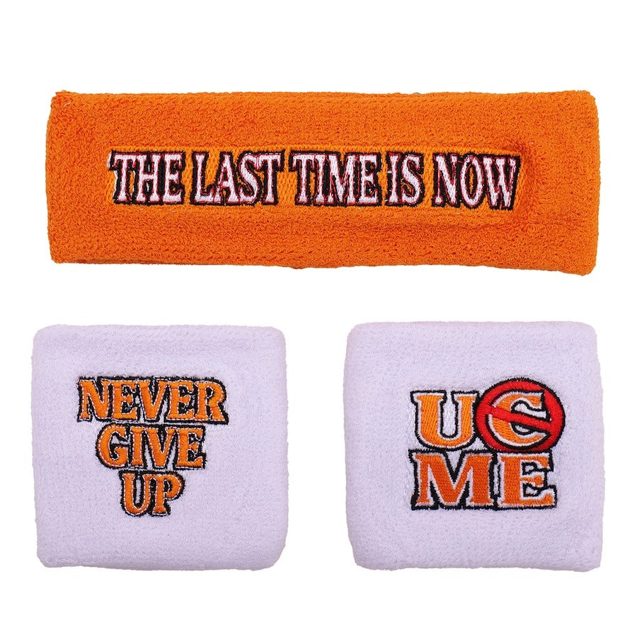 ジョン シナモデル 海外取寄 WWE AUTHENTIC FAREWELL TOUR 2025 TAMPA SWEATBAND&TOWEL ORANGE