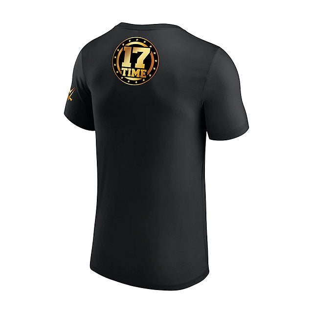 海外取寄 レッスルマニア41 チャンピオンモデル ジョン シナ WWE AUTHENTIC Tシャツ