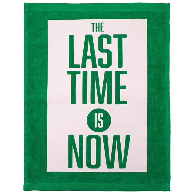 ジョン シナモデル 海外取寄 WWE AUTHENTIC FAREWELL TOUR 2025 BOSTON SWEATBAND TOWEL GREEN