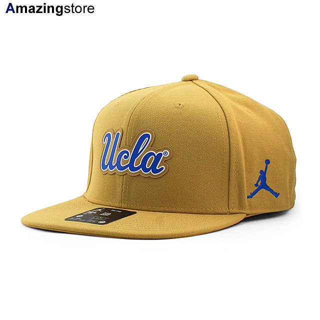 ジョーダンブランド キャップ UCLA ブルーインズ NCAA PRO PRIMETIME SNAPBACK CAP KHAKI
