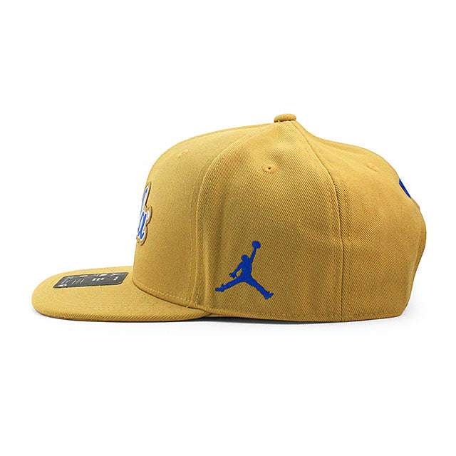 ジョーダンブランド キャップ UCLA ブルーインズ NCAA PRO PRIMETIME SNAPBACK CAP KHAKI